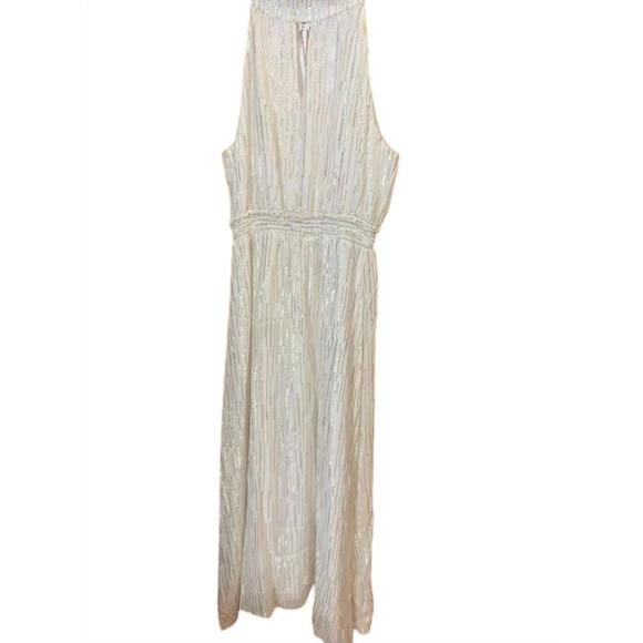 NEW DREW yuna maxi dress in cream - Picture 2 of 2